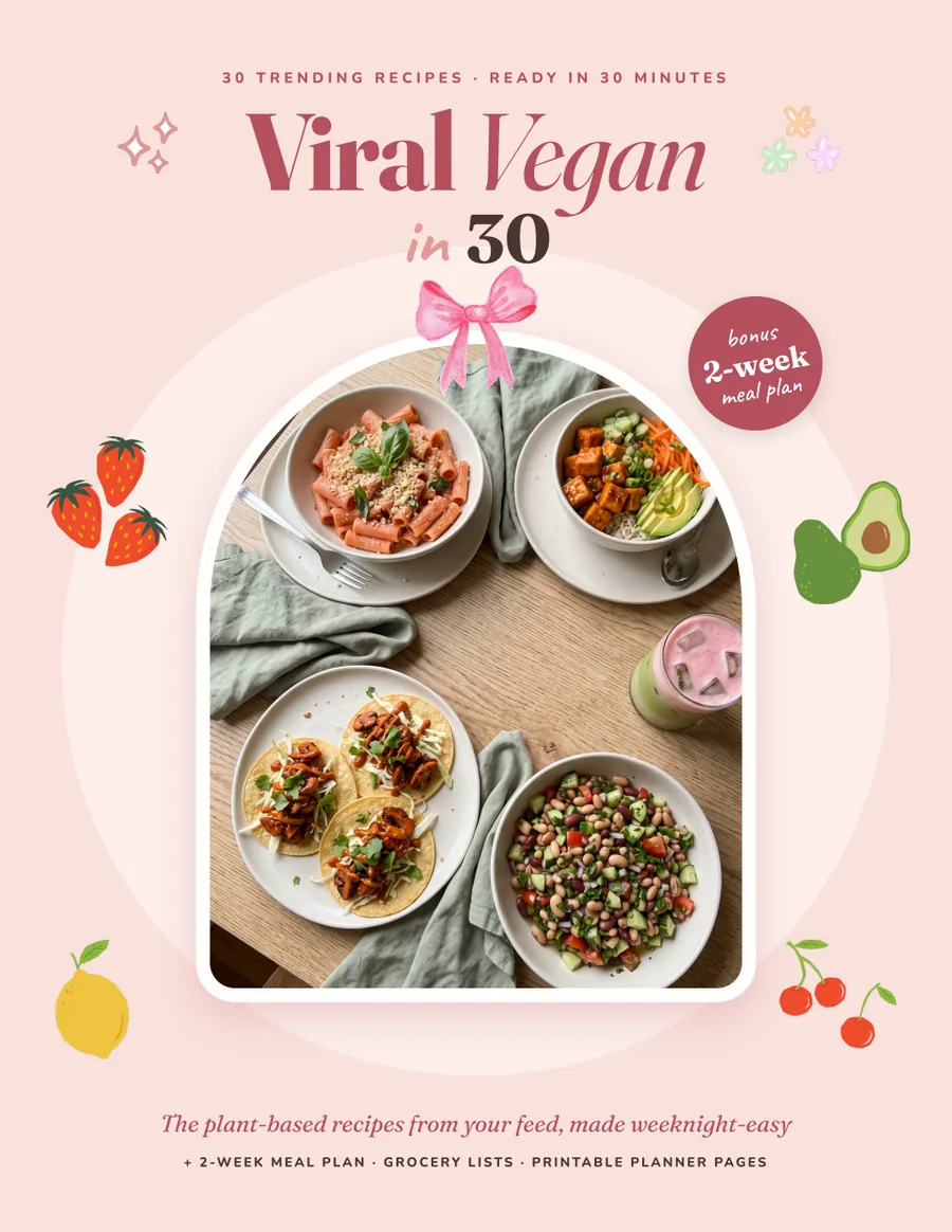 Viral Vegan in 30 ebook cover